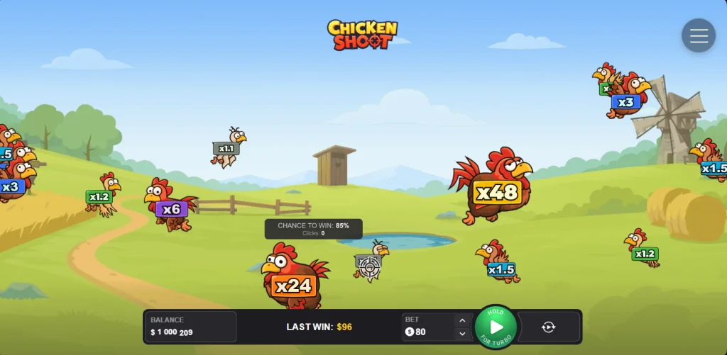 Game Chicken Shoot